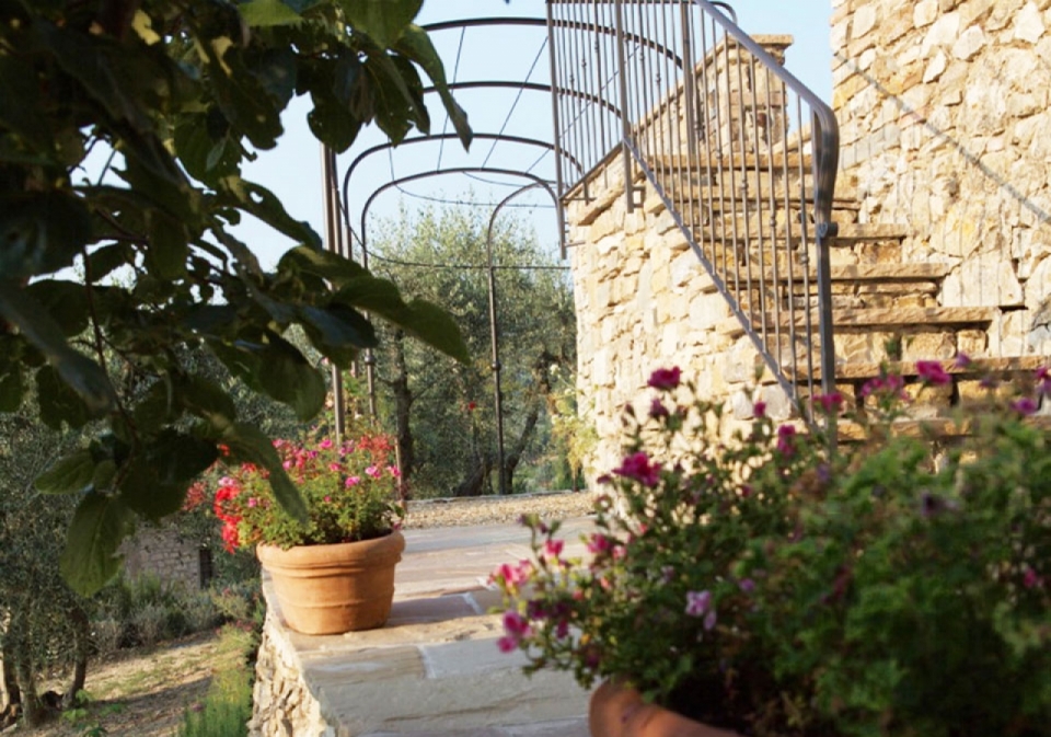 Eingang/Aufgang Terrasse